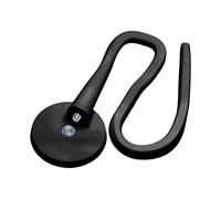 Laundry Door Prop, Washer Door Stopper, Magnetic Dryer Holder, White, Black, Front Load Keeper with Flexible Arm, Prevention Tool for Hotel RV Kitchen Home Dishwasher