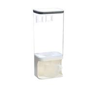 Laundry & Dry Goods Dispenser - Multi Purpose Rice Grain Pump Container, Airtight Silicone Sealed Holder with Smooth Flow Design, Convenient Storage Function, Ideal for Beans Bath Salts Grains Kitchen