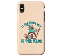Laundry GNOME Graphic For Women It All Comes out In The Wash Carcasa para iPhone X/XS