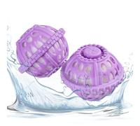 Laundry Washing Balls, Non Detergent Dryer, Anti-Knot Cleaning, Reusable Fabric Softener, Perfect for Family Homes and Travel Laundry