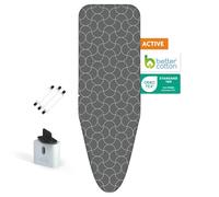 LaundrySpecialist - Funda de tabla para planchar activa, 5 capas y planchado hasta un 50% más rápida, funda de tabla de planchar, plancha con reflejo de vapor, talla M de 38 a 45 cm y 119 a 125 cm