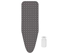 LaundrySpecialist Premium Funda para Tabla de Planchar Classic 2 Capas - Extra Permeable al Vapor - Tamaño L/XL MAX. 52 x 140cm - Incluye Capa de Espuma de 3MM - Ajuste