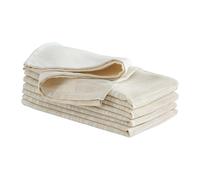 Laura Ashley Arabesque - Juego de 6 servilletas de Tela Brillante para cenas Formales, Vacaciones, Bodas o Fiestas, Color Dorado