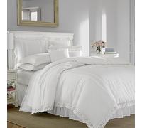 Laura Ashley Inicio | Colección Annabella | Edredón de Lujo ultrasuave de Primera Calidad, Juego de Cama de 3 Piezas Ligero y cómodo, diseño Elegante para decoración del hogar, matrimonial/Queen,