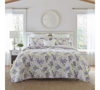 Laura Ashley Keighley - Lila Colcha Juego, Lilac, Cama Individual