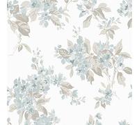 Laura Ashley Papel pintado de huevo de pato en flor de