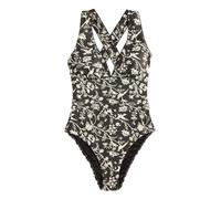 LAURA ASHLEY Traje de baño negro / blanco XXL negro / blanco