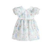 LAURA ASHLEY Vestido azul pastel / verde pastel / rosa pastel / blanco 134 azul pastel / verde pastel / rosa pastel / blanco
