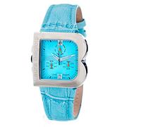 Laura Biagiotti Reloj Mujer Analogico Cuarzo con Correa de Piel LB0002L-BLU