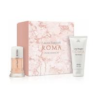 Laura Biagiotti Roma Fiori Bianchi Eau de Toilette para mujer 25 ml + loción corporal