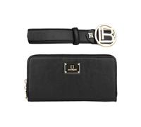 Laura Biagiotti Set de Regalo para Mujer, Cartera y Cinturón de Piel Sintética