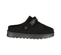 Laura Biagiotti - Zueco con Ribete de Piel - Shoes - Mujer - Negro - 39 EU -