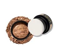 LAURA GELLER NEW YORK Baked Balance-N-Glow Base iluminadora - Construible de cobertura transparente a ligera (106 Tan To Go - Tamaño de viaje)