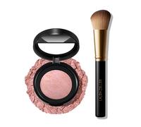 LAURA GELLER NEW YORK Baked Blush-n-Brighten - Juego de 2 brochas de rubor marmolizado con rosa etérea y rubor angeleado