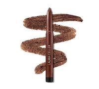 LAURA GELLER NEW YORK Lápiz delineador de ojos Kohl Kajal de larga duración (marrón oscuro Kohl) lápiz delineador de ojos hidratante y vibrante con sacapuntas integrado para una precisión experta, se