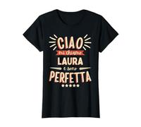 Laura Idea Regalo Personalizzata Amica Nome Divertente Camiseta