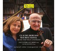Laura Manzini - Music for Violin and Piano Color Transparent Vinyl [Vinilo]