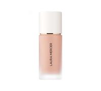 Laura Mercier - Base de base impermeable y perfeccionadora sin peso real impecable, arena suave 2C2 para mujeres, base de 1 onza