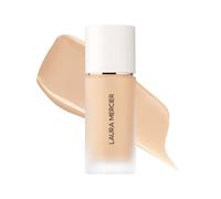 Laura Mercier - Base de maquillaje impermeable y perfeccionadora sin peso, 2N1 de anacardo para mujeres, base de 1 onza