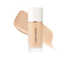 Laura Mercier - Base de maquillaje impermeable y perfeccionadora sin peso, 2N1 de anacardo para mujeres, base de 1 onza