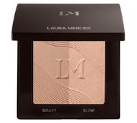 Laura Mercier Bronzo Color Infusion - Polvos bronceadores de larga duración, sin talco, que alisan la piel, ligeros y transpirables, para un brillo natural. Dúo con acabados mate y luminoso.