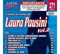 Laura Pausini 2-Latin Stars Karaoke