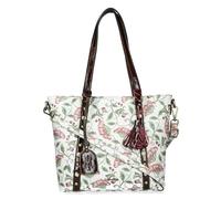 Laura Vita - 2617, Bolso Mujer, Gris, 11x28x38 cm (W x H L)