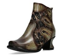 Laura Vita Botín De Cuero Para Dama Con Patrón De Leopardo De Moda Igcalo 22