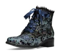Laura Vita Botines para Mujer Emcmao 45, Talla:38 EU, Color:Azul