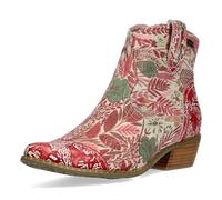 Laura Vita Botines para Mujer HICNIO 01, Talla:38 EU, Color:Rojo