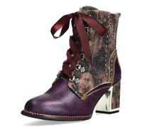 Laura Vita Botines para Mujer Kacio 05, Talla:39 EU, Color:Morado