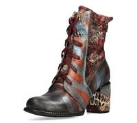 Laura Vita Botines para Mujer Maevao 10, Talla:38 EU, Color:Rojo