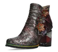 Laura Vita Botines para Mujer Maevao 21, Talla:39 EU, Color:Rojo