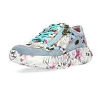 Laura Vita Damen Zapatillas Punta Redonda Floral Plataforma SOFIAO 06