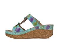 LAURA VITA Dino 08, Mula Mujer, Turquoise, 42 EU