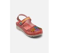 Laura Vita Sandalias Fashion de Cuero Mujer Dorry 32, Talla:39 EU, Color:Rojo