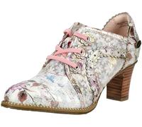 Laura Vita ELCODIEO 37 Botines para mujer, Blanco Blanco Rosa, 38 EU