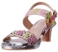 Laura Vita Fraiso 01, Sandalia de tacón Mujer, Gris, 41 EU