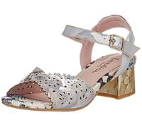 Laura Vita Hucbio 09, Sandalia de tacón Mujer, Gris, 40 EU