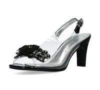 Laura Vita Misstyl by Sandalias Fashion de Cuero Mujer MIRA 05, Talla:37 EU, Color:Negro