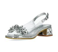 Laura Vita Misstyl MILY 21 Sandalias Dama Transparente Glitter Con Hebilla