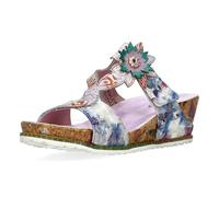 Laura Vita Mulas de Piel para Mujer Beclindao 25, Talla:39 EU, Color:Morado