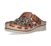 Laura Vita Mulas de Piel para Mujer Dorry 01, Talla:37 EU, Color:Marrón