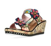 Laura Vita Mulas de Piel para Mujer, Talla:39 EU, Color:Rosa