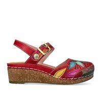 Laura Vita Sandalia Facscineo 02 Piel Roja talla numeric_40