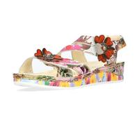 Laura Vita Sandalias Fashion de Cuero Mujer Brcuelo 118, Talla:37 EU, Color:Rosa