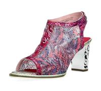 Laura Vita Sandalias Fashion de Cuero Mujer LEDAO 20, Talla:39 EU, Color:Morado
