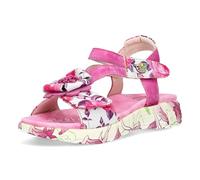 Laura Vita Sandalias Fashion de Cuero Mujer SANAO-04, Talla:39 EU, Color:Morado