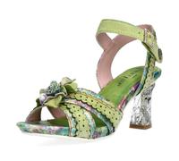 Laura Vita Sandalias NINO 16 Mujer Blk. Transparente Tacón 7,6-10 cm