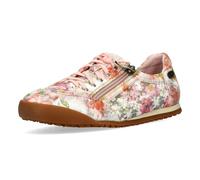 Laura Vita Zapatillas Tela Malla Bordado Brillo Rosa Verde Amarillo TIVANAO 05